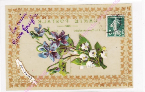 Cpa celluloid decoupis bons - cpa,