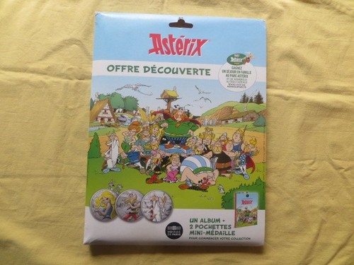 Mini médailles astérix - astérix,