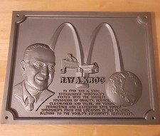 VTG McDonald's Ray A Kroc