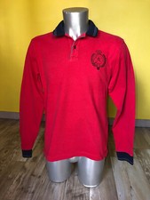 pull col boutonné rouge HACKETT london taille large slim fit excellent état