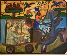 JABER 1938-2021  SUR PANNEAU