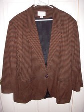 MICHELE BROWN/BLACK PLAID