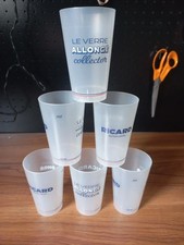 6 gobelets ricard