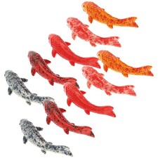  10 Pcs Poisson Rouge En