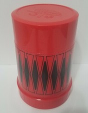 VTG THERMOS SOUP JAR RED/BLACK