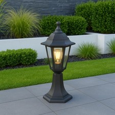extérieur jardin noir Poteau