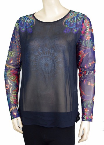 Desigual blus mangas 71b2ej0 - desigual,
