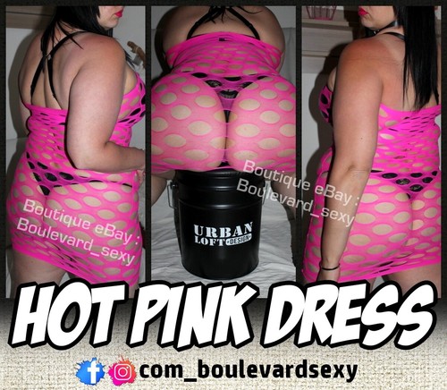 Fluo pink destroy robe - ♥,