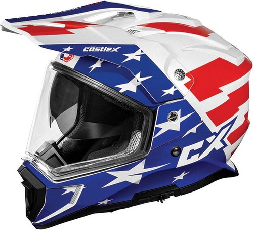 Castle cx200 dual - sport, helmet