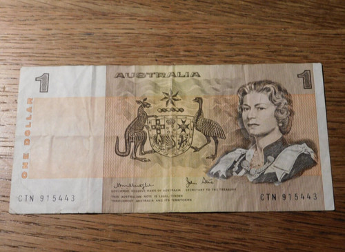 Australie billet banknote one - billet,
