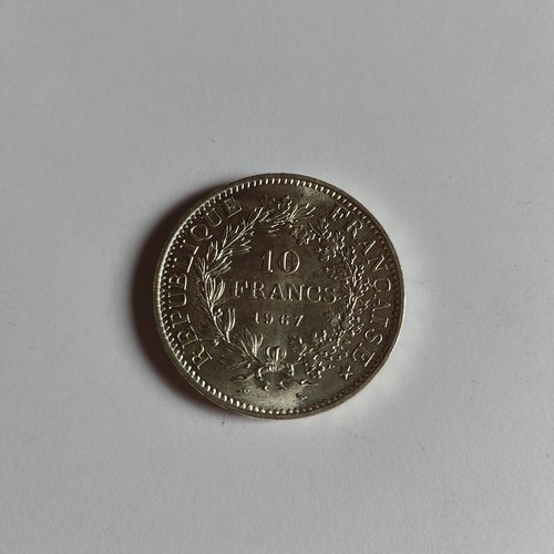 Pièce argent française - en,