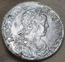 Demi Écu Louis XIV 1653 Y