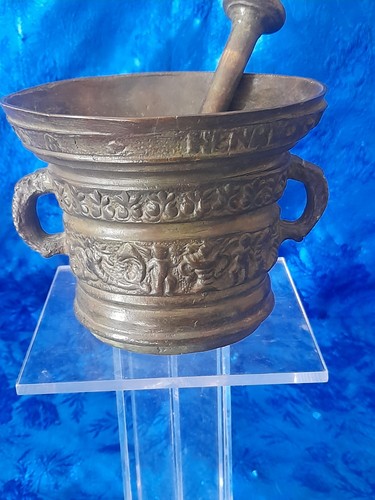 Rare mortier style renaissance - rare,