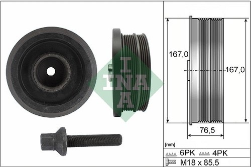 Ina 544 0082 belt pulley - ina, 20
