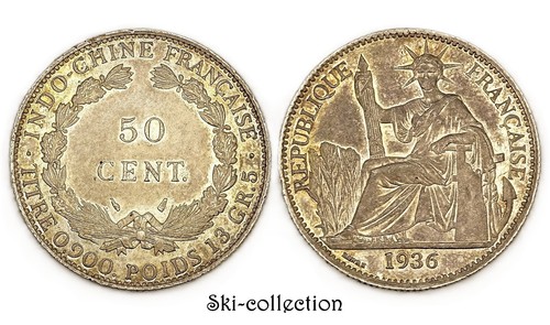 Cent 1936 indo chine - 1936,, indo-chine