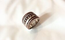 TI SENTO BAGUE ARGENT  MASSIF