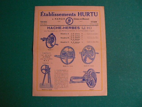 Prospectus catalogue agricole - prospectus,