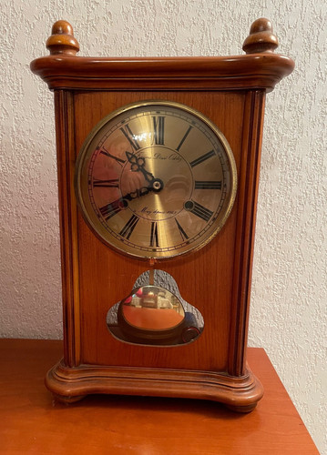 Horloge carillon bois à - bois,