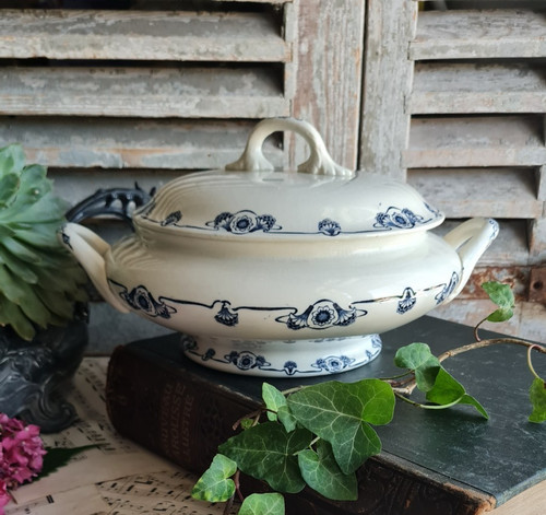 Ancienne soupiere legumiere - ancienne,