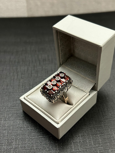 Tres belle bague argent massif - belle,