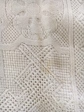 Ancien Couvre Lit - Dessus De