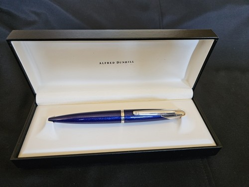 Stylo bille dunhill bleu - stylo,