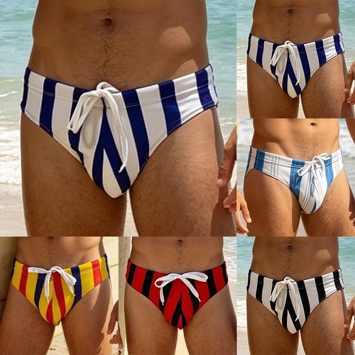 Slip bain homme - slip, rayé
