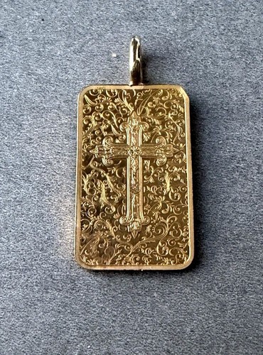 Lingot monté en - g, pendentif