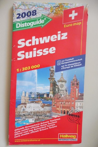 Carte routière touristique - et,