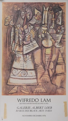 Affiche art wifredo lam - [affiche,