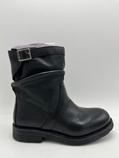 Bikkembergs - Bottine En Cuir Noire Basse 22119