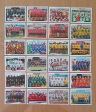 PANINI FIFA WC WOMEN 2019 COLLECTION COMPLETE DES 24 IMAGES D'EQUIPE DIFFÉRENTES