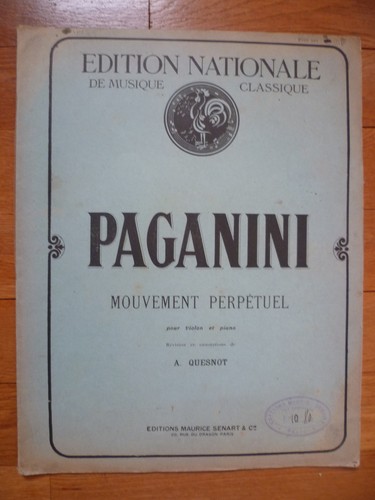 PAGANINI"Mouvement