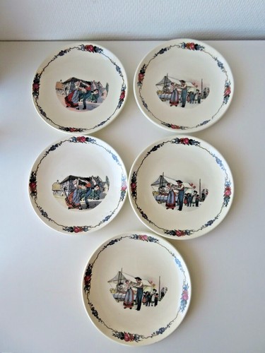 Rare assiettes faïence - rare, en