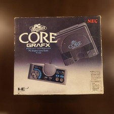 NEC PC Engine Core Grafx Console Boxed set NTSC-J