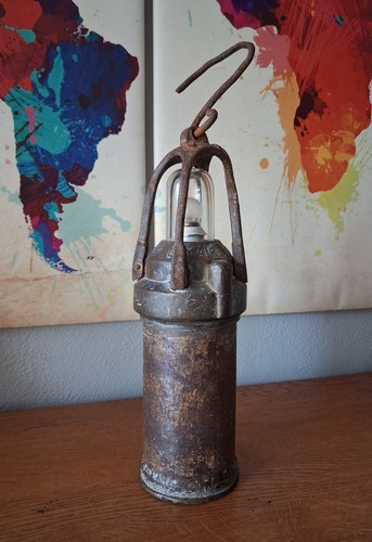 Ancienne lampe mineur - lampe, mineur-