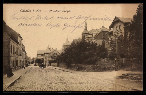 Carte postale colditz sa - i.,