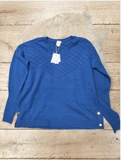 Pull Bleu Électrique En Cachemire Karl Marc John 