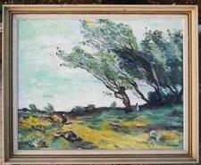 tableau signé Lemarquand: le