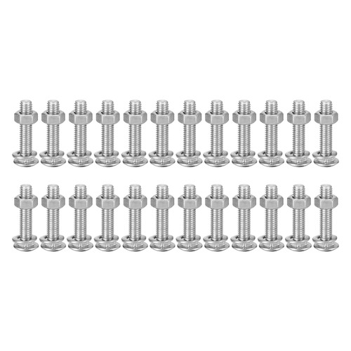 M6x30mm boulons tête ronde - m6x30mm,