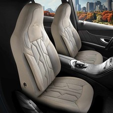 Housses De Siège Auto Compatibles Avec Renault Twingo En Beige 1098P040