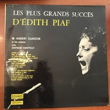 LES PLUS GRANDS SUCCES D'EDITH PIAF  LP MUSIDISC CV1140