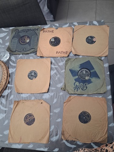 Disques gramophone colombia - disques,