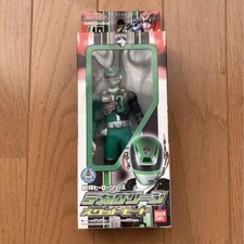 Figurine vinyle souple Power Rangers Dekaranger Deka Green Swat Mode en boîte...