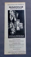PUBLICITE ANCIENNE ADVERT 281017 / LUSTREUR PARQUETS MEUBLES SIMONIZ ENCAUSTIQUE