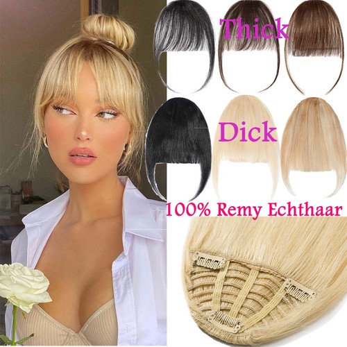 Bangs fringe topper real - bangs, remy
