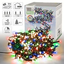 Guirlande lumineuse 1800 LED