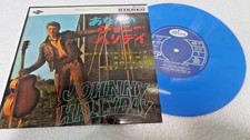 45T VINYLE JOHNNY HALLYDAY ROCK'N'ROLL MUSIQUE  JAPON BLEU REEDITION 2019 8