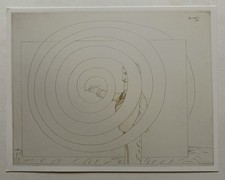 SAUL STEINBERG - Carton d invitation - 2008