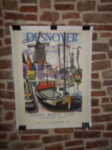 Authentique affiche ancienne - ancienne,